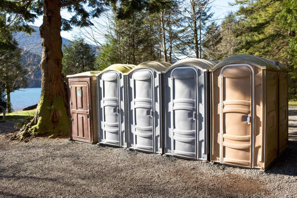 Environmentally friendly portable toilets